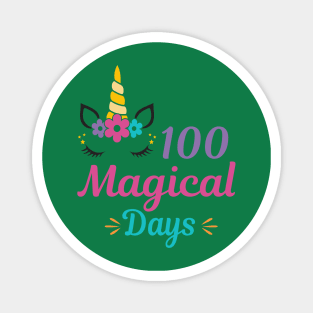 100 MAgical Days Magnet
